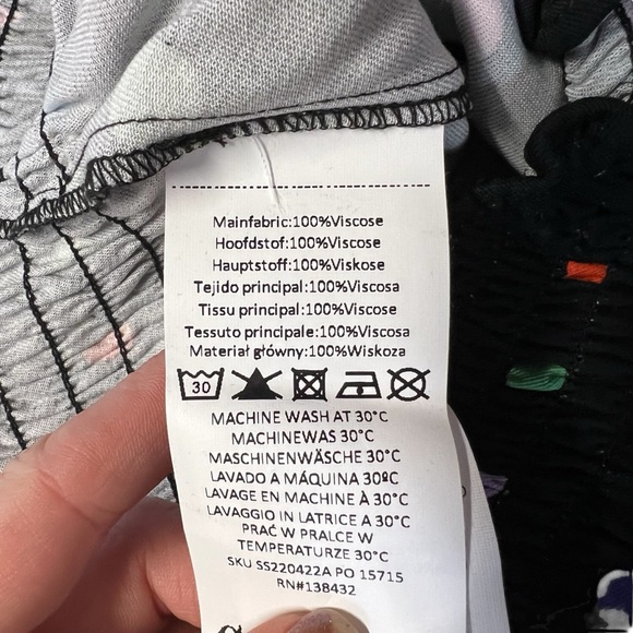 Collectif London NWT - Women’s Colorful Polka Dot Crop Top Sz. MD - Picture 6 of 6